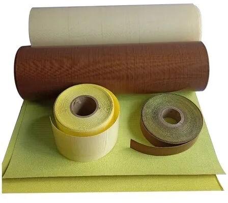 PTFE Coated Adhesive Tapes, Color : Cream / Bronw