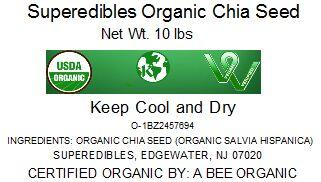 Superedibles Organic Chia Seeds