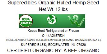 Superedibles Organic Hulled Hemp Seeds