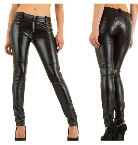 Ladies Leather Trouser