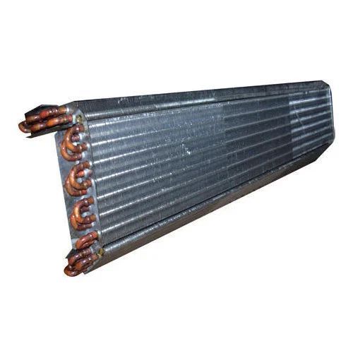 Premier Polished Copper Evaporator Cooling Coil, For Industrial