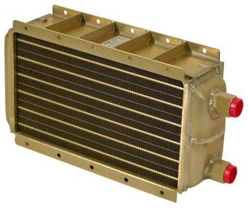 Premier Polished Automatic Copper Plate Fin Heat Exchanger, for High Efficiency