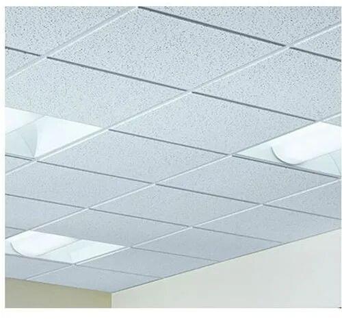 Aluminum Tile Ceiling Systems, Color : White