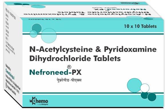 Acetylcysteine 300MG + Pyridoxamine dihydrochloride 75MG