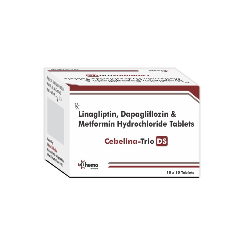 Linagliptin Dapagliflozin &amp;amp; Metformin Hydrochloride Tablets