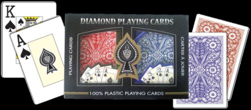 plastic playing cards