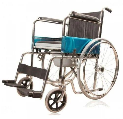 COMMODE WHEEL CHAIR