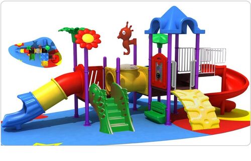 Plastic Castle Tunnel Play Yard