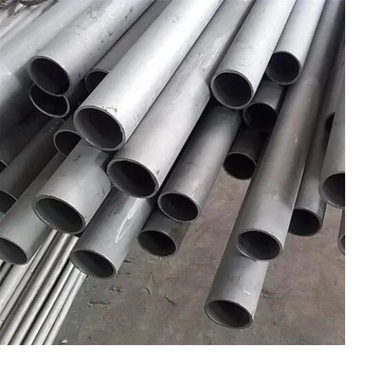 Grey Round Mild Steel Seamless Pipe