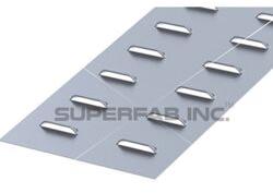 Louvered Plain Cable Tray Cover