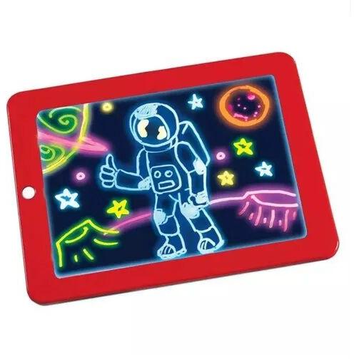 Plastic Drawing Pad, Color : multi