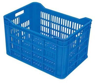 Polyvinyl Chloride (PVC) plastic crates, Capacity : 50 -100 Kg