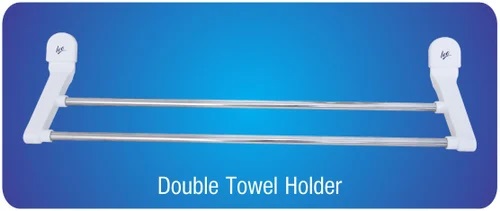 Plastics Double Towel Holder