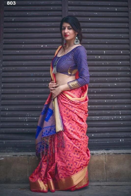 Printed Handicraft Saree, Occasion : Casual Wear