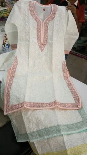 Embroidery Ladies cotton Kurti, Size : All Sizes