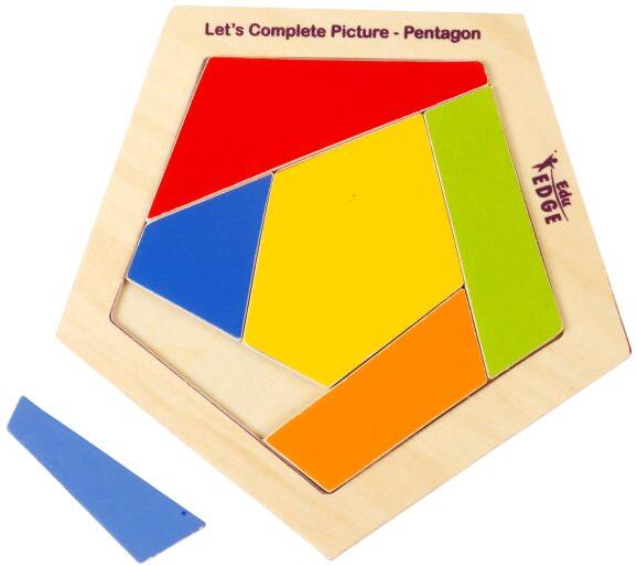 LET'S COMPLETE PICTURE - PENTAGON Educational puzzle Toys