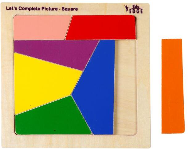 LET'S COMPLETE PICTURE - SQUARE Educational puzzle Toys