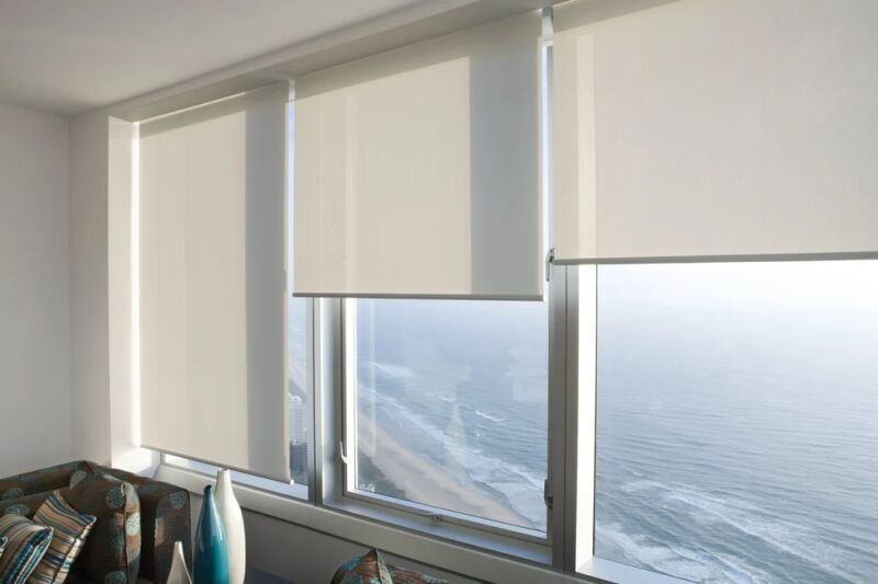 PVC Remote Operated Blind