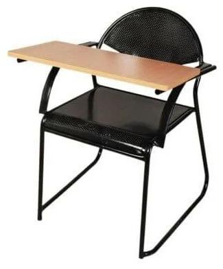 Metal Student Writing Pad Chair
