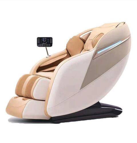Pu Leather Evexia Robotics Massage Chair, Color : Black