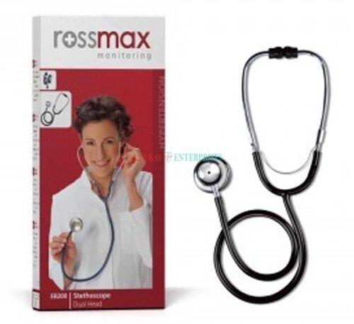 Dual Head Stethoscope, Color : black, blue red