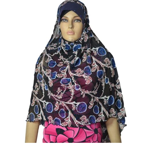 Printed Hijab, Size : 24'26'28'30 inch