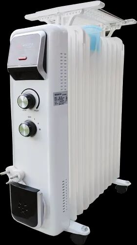 Pearl White Megastar Oil Filled Radiator Heater, Voltage : 2000 W