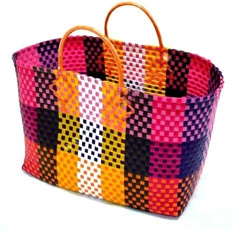 Plastic woven bags, for Shopping, Pattern : Printed