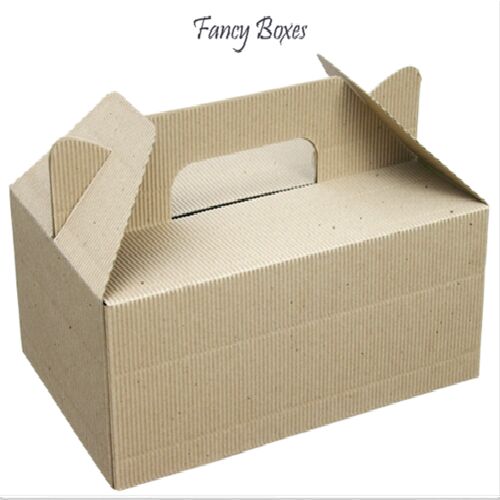 Kraft Paper Fancy Mono Carton