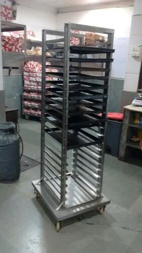Stainless Steel Bakery Oven Trolley