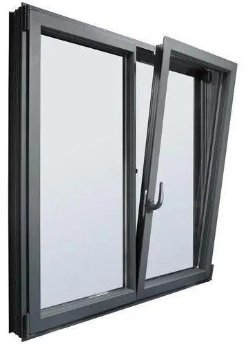 Aluminium Tilt Turn Window, Frame Material : Aluminum
