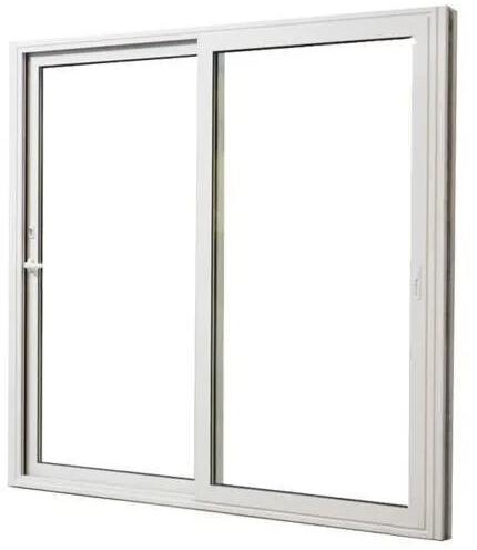 Aluminium Aluminum Sliding Window, Color : White