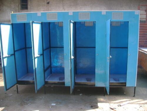 Blue Portable Biodegradable Toilet