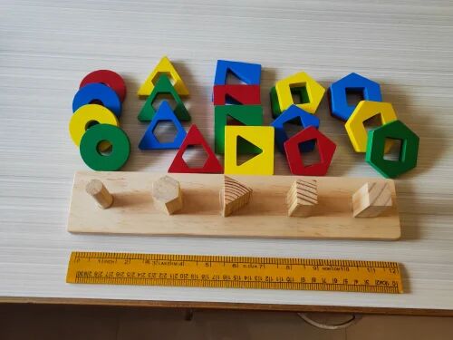 Wooden Learning Toys, For Home Play, Child Age Group : 0-3 Yrs