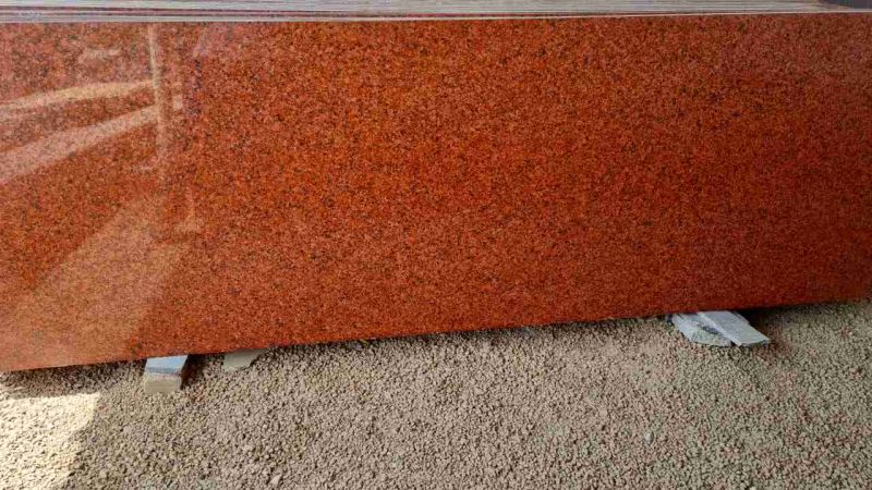 Rectangular Polished Orange County Marble Slabs, for Hotel, Kitchen, Office, Restaurant, Size : Customised