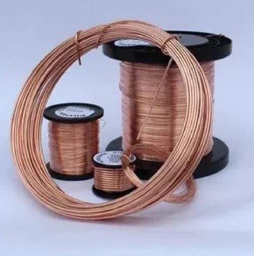 Bare Copper Wire, Length : 25 m