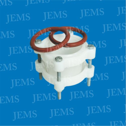 Plastic D Joint, for Structure Pipe, Color : White, Red