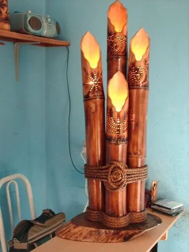 Bamboo Lamps, for Decoration purposes