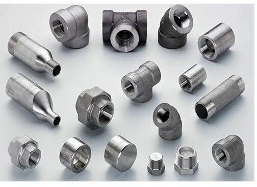 Carbon Steel Forged Fittings, Color : Black
