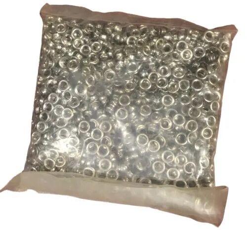 Round Polished Mild Steel Eyelet Button, Packaging Type : Packet