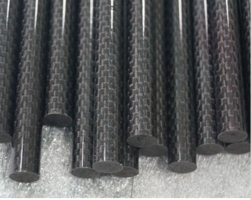 Solid Carbon Fiber Rods, Color : Black