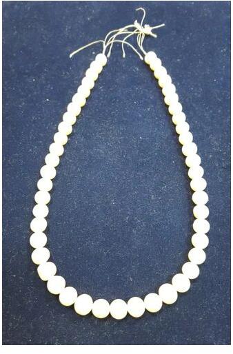 White Round Pearl Plastic Bead, Purity : 99.00%