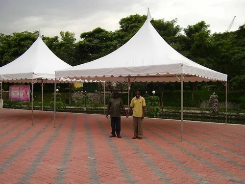 White Canopy Pagoda Tent Cloth