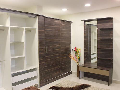 WOODEN Modular Wardrobe