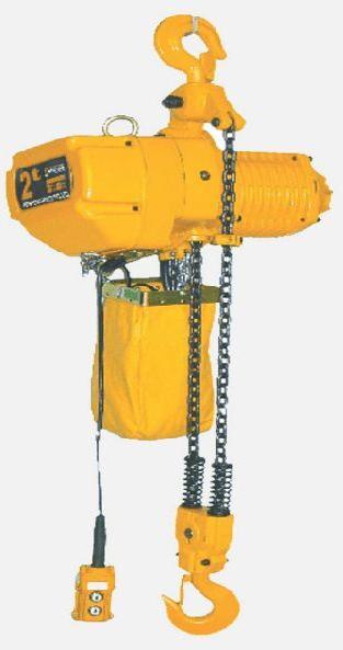 Semi Automatic Electric Chain Hoist, for Weight Lifting, Voltage : 220V