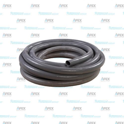 Grey Plastic Suction Hose Pipe, Packaging Type : PP Packing