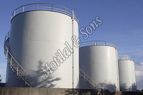 Powder Coated Metal Petroleum Storage Tank, Shape : Vertical