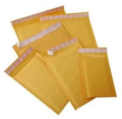Plain Bubble Kraft Envelope Paper, Shape : Rectangular