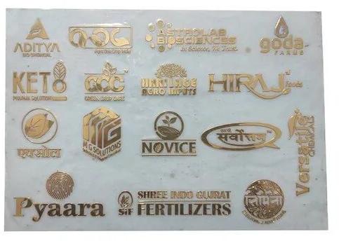 Metal Sticker, Packaging Type : Sheet