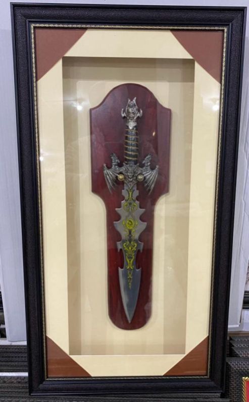 Antique Pieces (Khanjar) With Wooden Box Frames